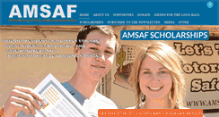 Desktop Screenshot of amsaf.org